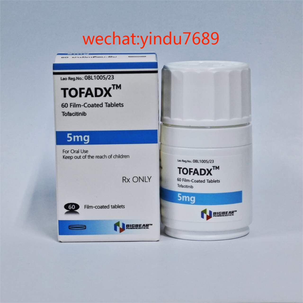 <b>托法替尼，TOFADX，Tofacitinib 5mg</b>