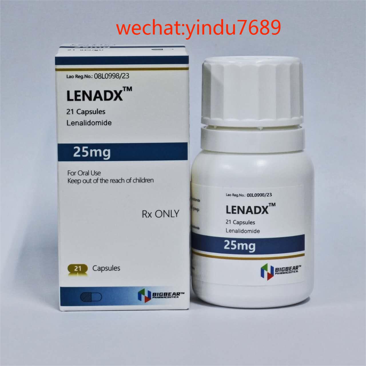 <b>来那度胺, LENADX, Lenalidomide 25mg</b>