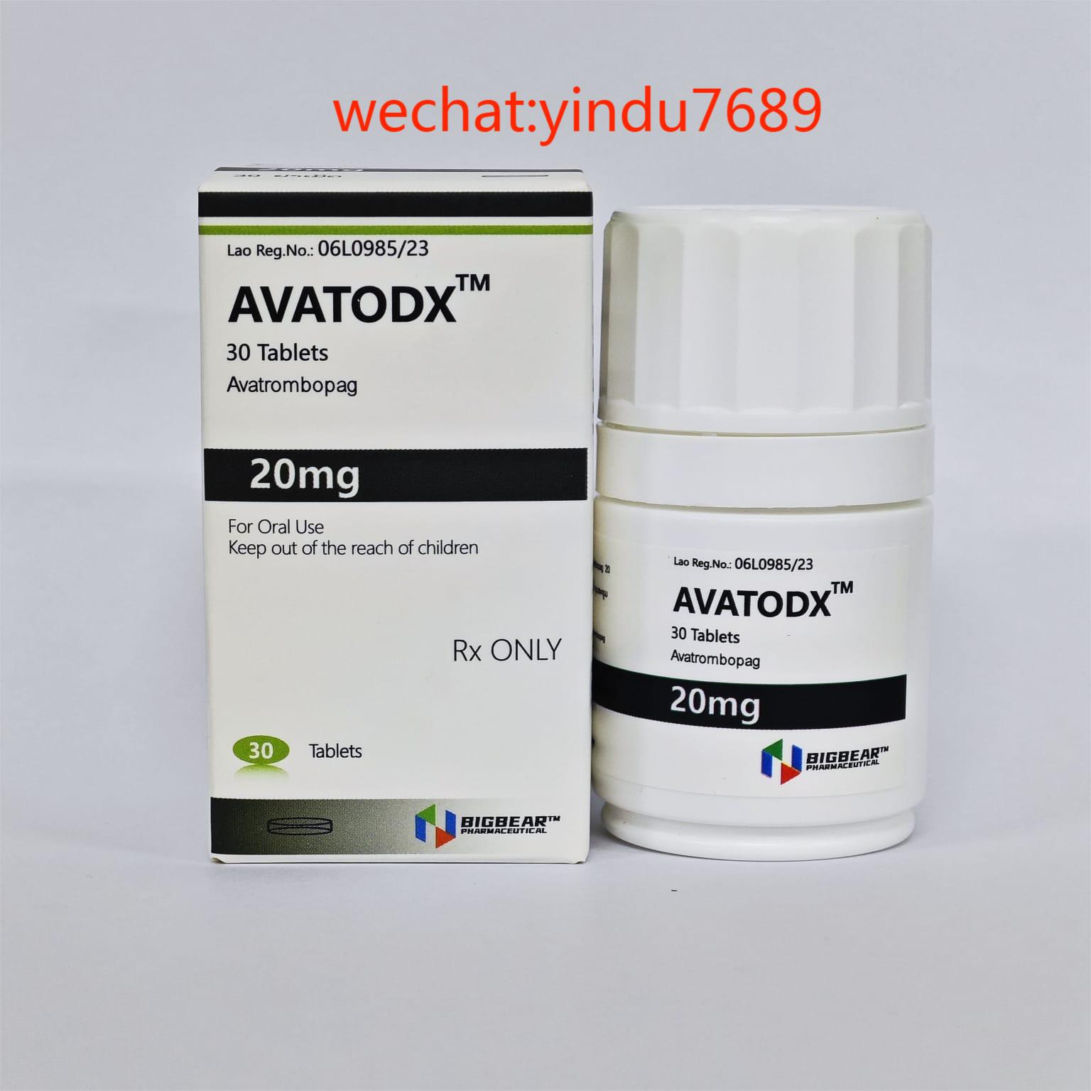 <b>阿伐曲波帕, AVATODX, </b>