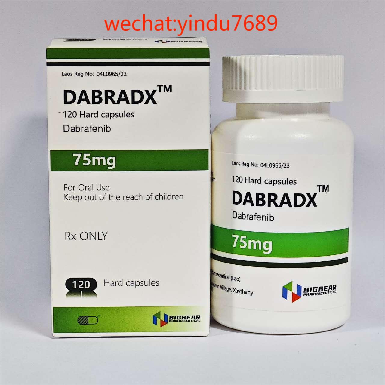 <b>达拉非尼，DABRADX, Dabrafenib 75mg</b>