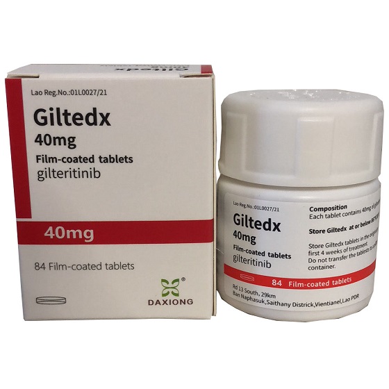 Giltedx(Gilteritinib)吉瑞替尼