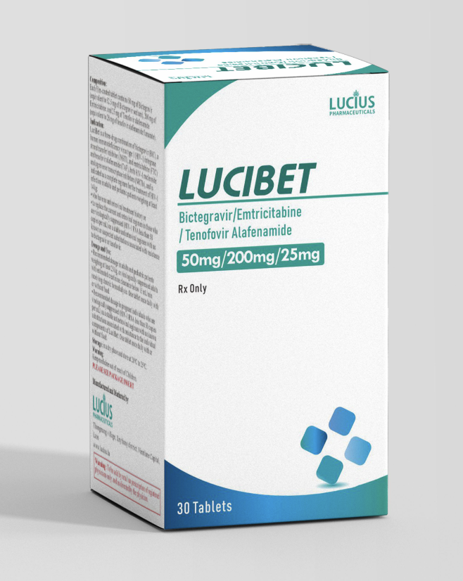 必妥维(比克恩丙诺片,BIC/FTC/TAF)说明书-老挝卢修斯lucius