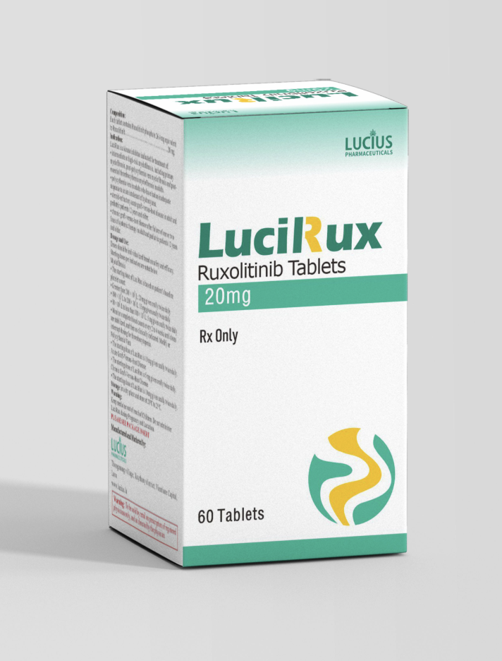 卢修斯（Lucius）芦可替尼（Ruxolitinib，商品名：Lucirux 20mg）