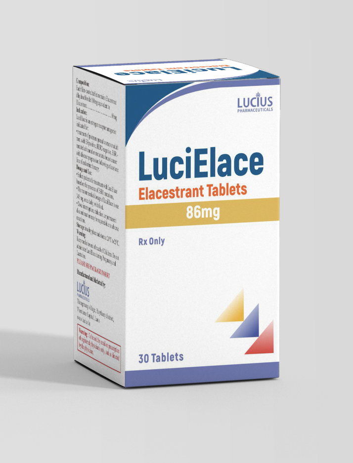 卢修斯lucius艾拉司群86mg（lucielace)Elacestrant适应症和用法用量
