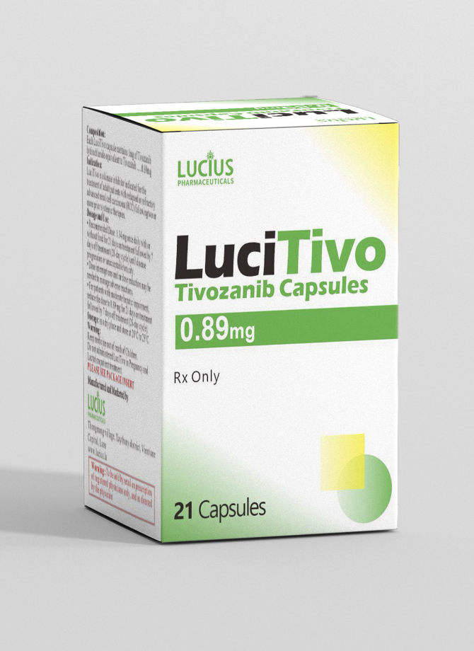 卢修斯lucius替沃扎尼0.89mg(lucitivo)Tivozanib价格是多少？