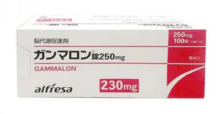 偏头痛 脑代谢促进剂 γ氨基丁酸250mg×100片